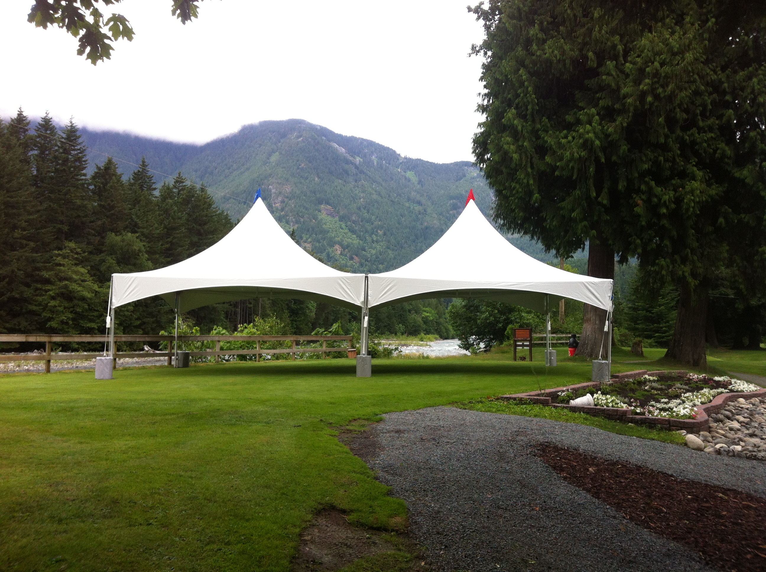 Two 20x20 Marquee Tents