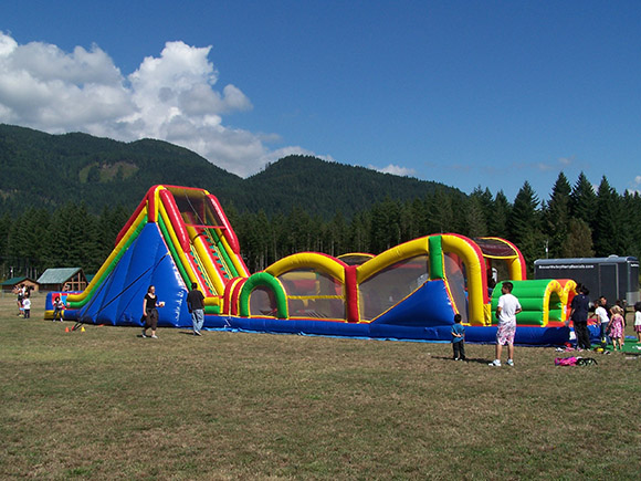 77 Foot Obstacle Course