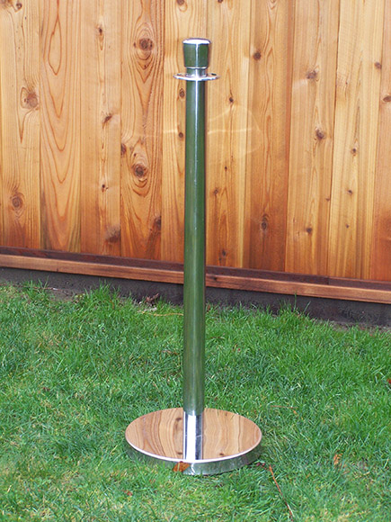 Chrome Stanchion