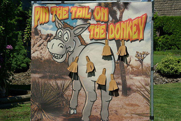 Pin the Tail on the Donkey