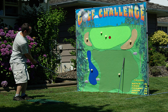 Golf Challenge Carnival Games Fraser Valley Party Rentals