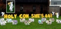 Cow Yard Greeting